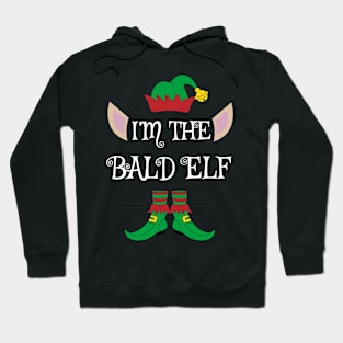 I'm The Bald Christmas Elf Hoodie